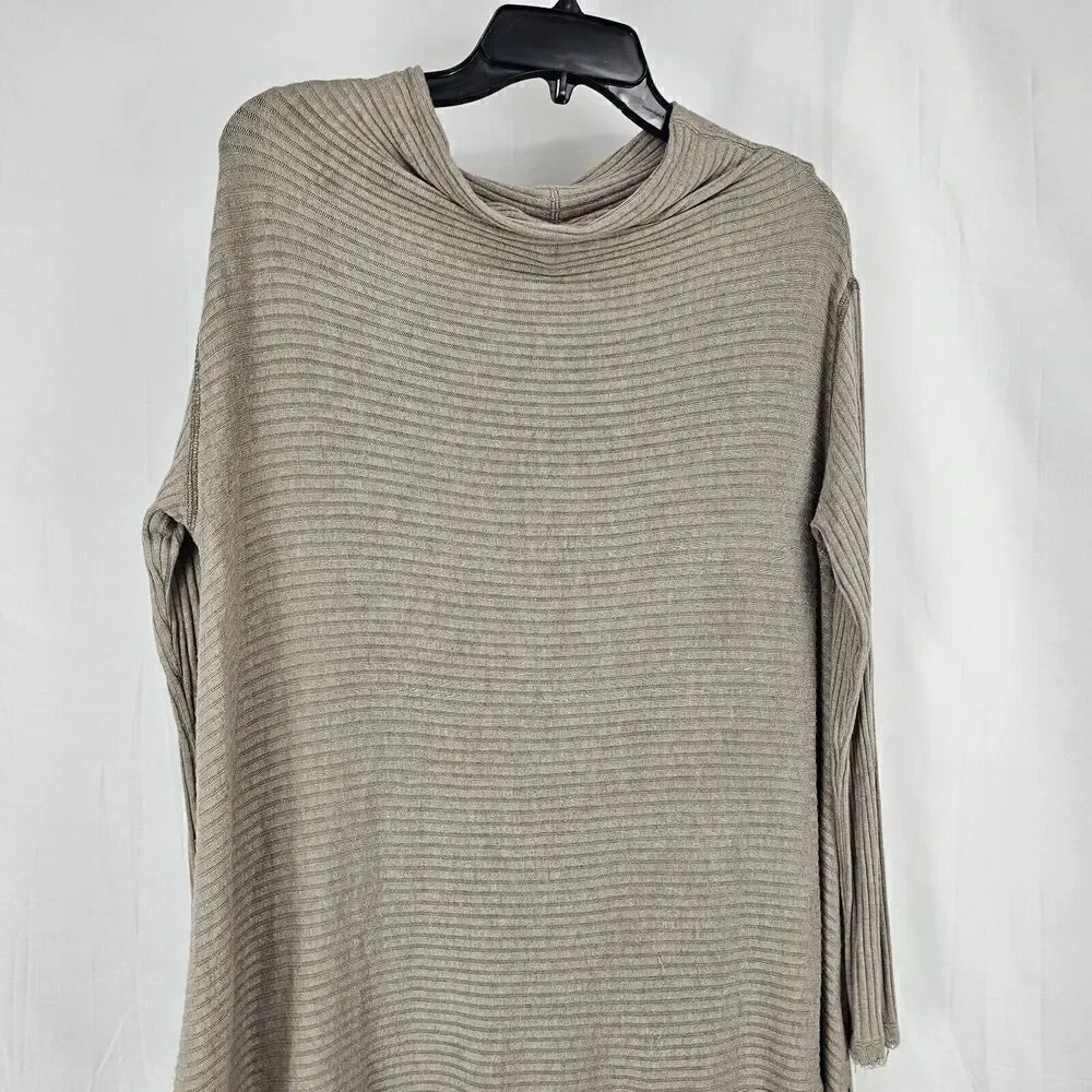 Free People Lover Rib Thermal Top Sweater Size Medium Women's
